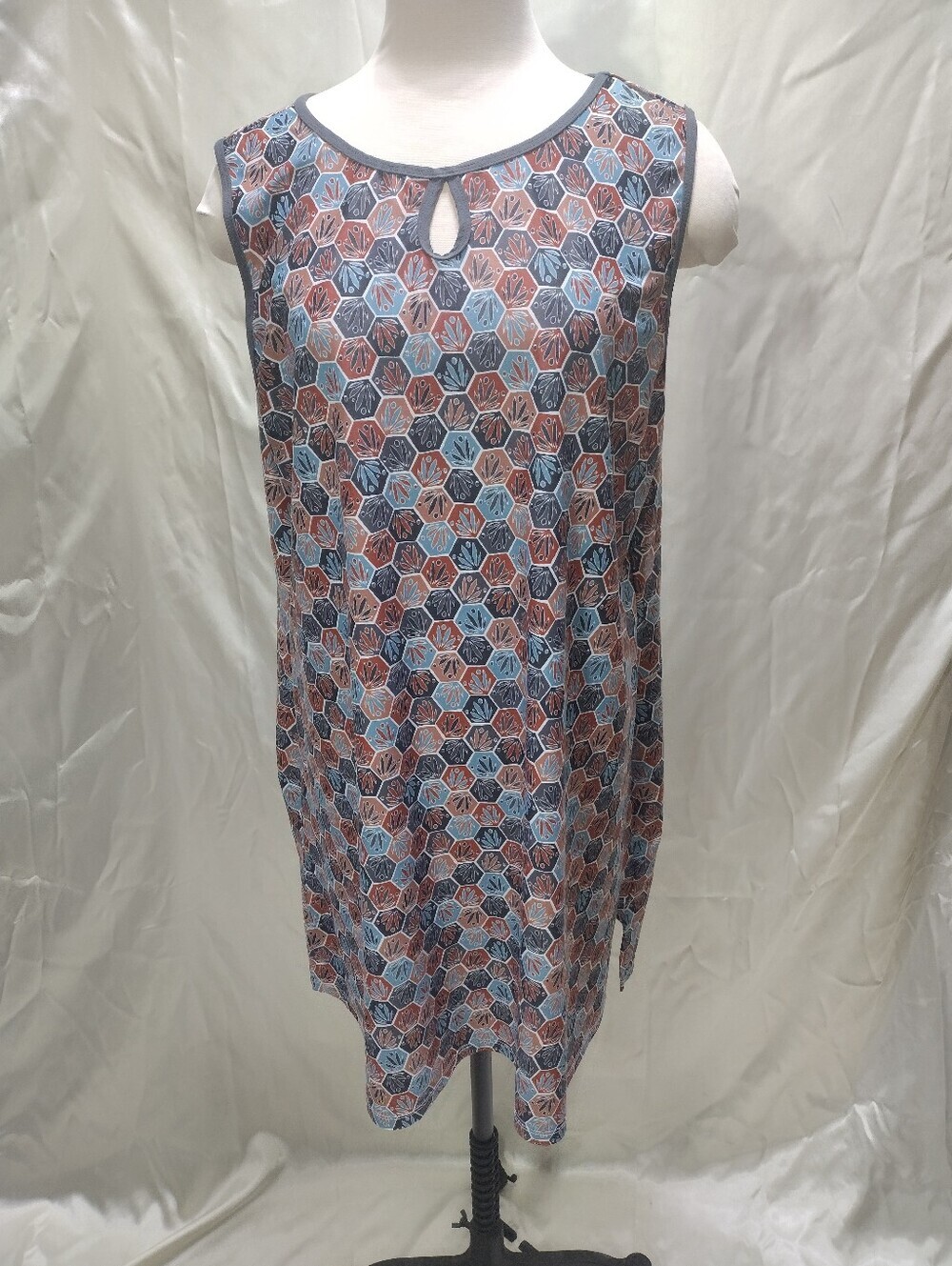 Nuu Muu Women's Classic Keyhole Back Pockets Dress Activewear Resortwear Sz 3XL